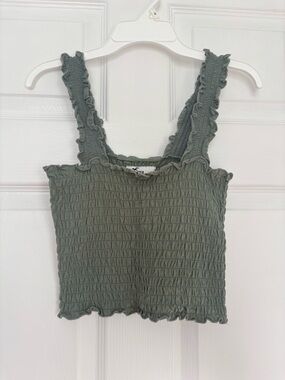 Hollister Smocked Tank Top